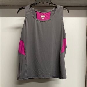 Augusta NWOT Gray and Pink Women's 2XL Tank Top